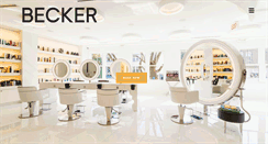 Desktop Screenshot of beckersalon.com