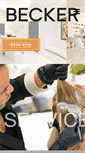 Mobile Screenshot of beckersalon.com